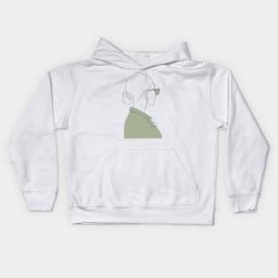 Matcha Style Line Kids Hoodie